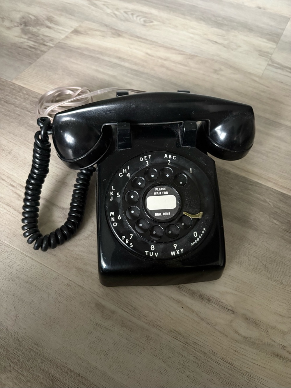 Vintage Western Electric Model 500 Black Rotary Phone